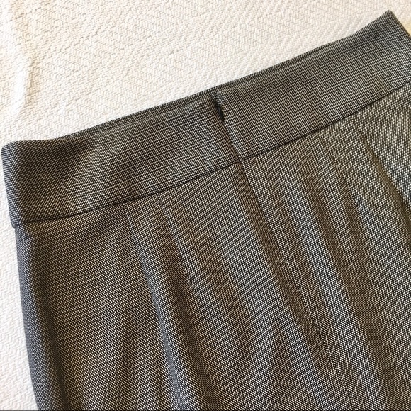 Banana Republic Pencil Skirt - Black/white Size 14 - Picture 6 of 8